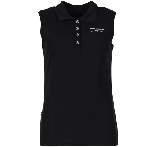 Nordkap S/L Piké W, Black, 46, Golfpikéer