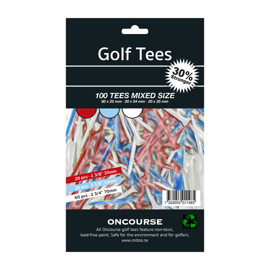 Tee 35mm/54mm/70mm- 100pcs