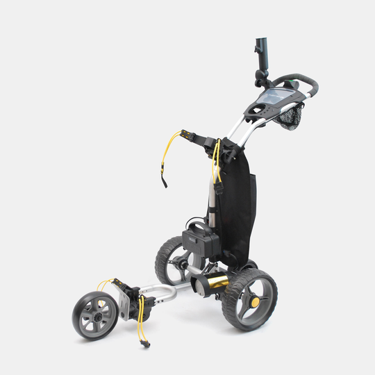 Golfvagn Eldriven t.Fall-can Silver
