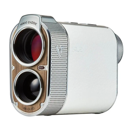 Voice Caddie SL2 Active Hybrid GPS/Laser Rangefinder