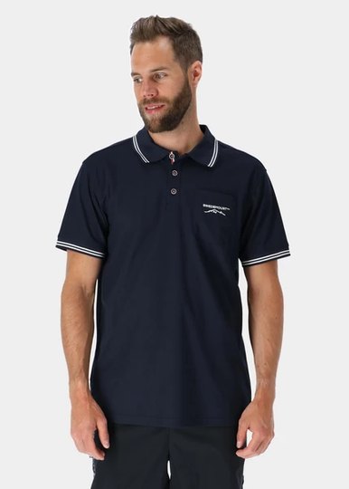 Glittertind Piké, Navy, M, Golfpikéer