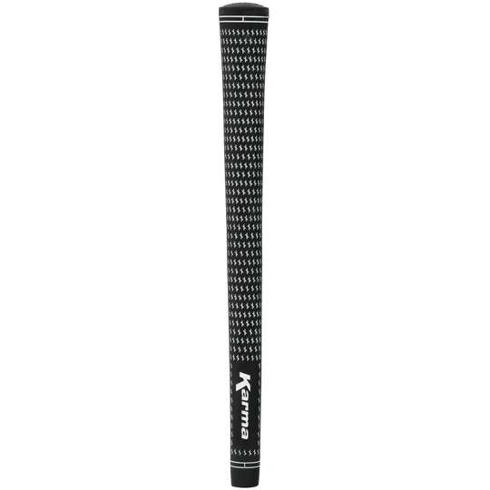 Karma Black/White Velvet Ribbed Golfgrepp