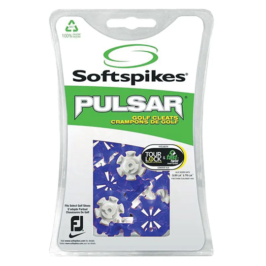 SoftSpikes Pulsar Tour Lock Azure
