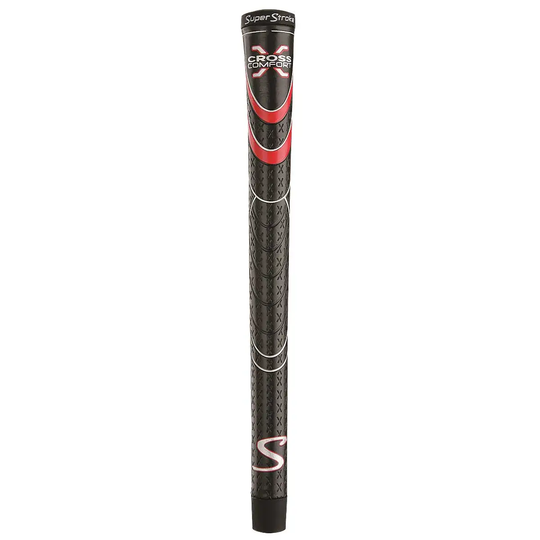 SuperStroke Cross Comfort Black/Red - Undersize Golf Grips