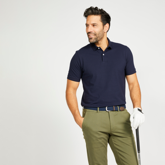Pikétröja Kort Ärm Golf Mw500 Herr