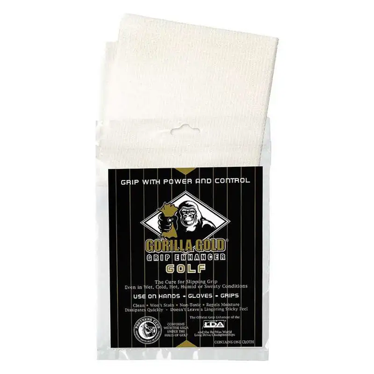 Gorilla Gold Golf Grip-Enhancing Reusable Golf Towel - Grepprengöring