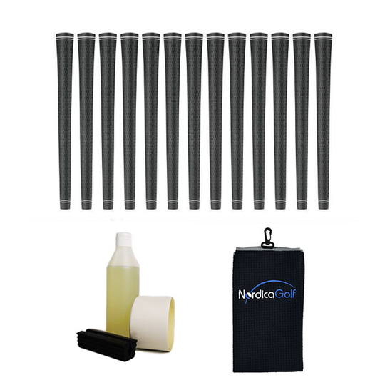 Karma Black Velvet 360 Greppkit - 13 grepp, klämma, vätska, tejp, handduk