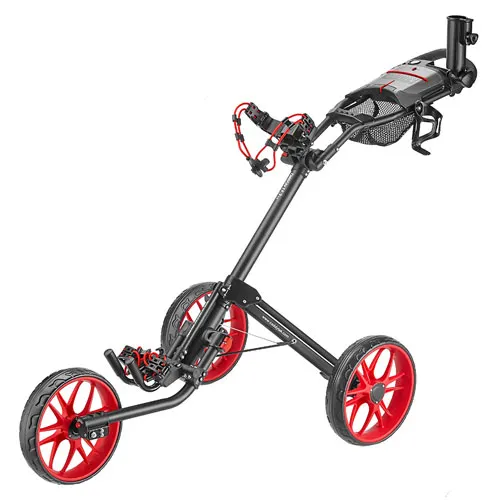 Caddytek 15.3 V2 Golfvagn med 3 Hjul - Röd