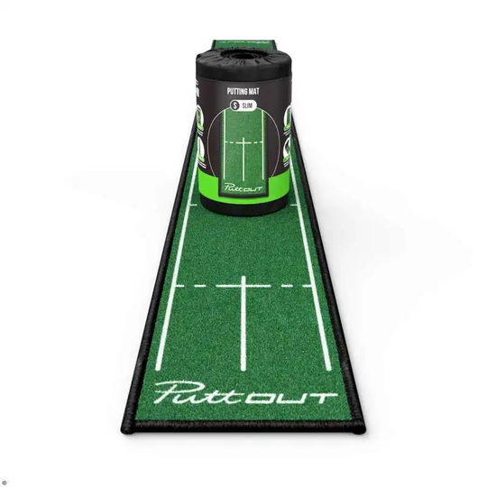 PuttOUT Putting Golf Mat Slim
